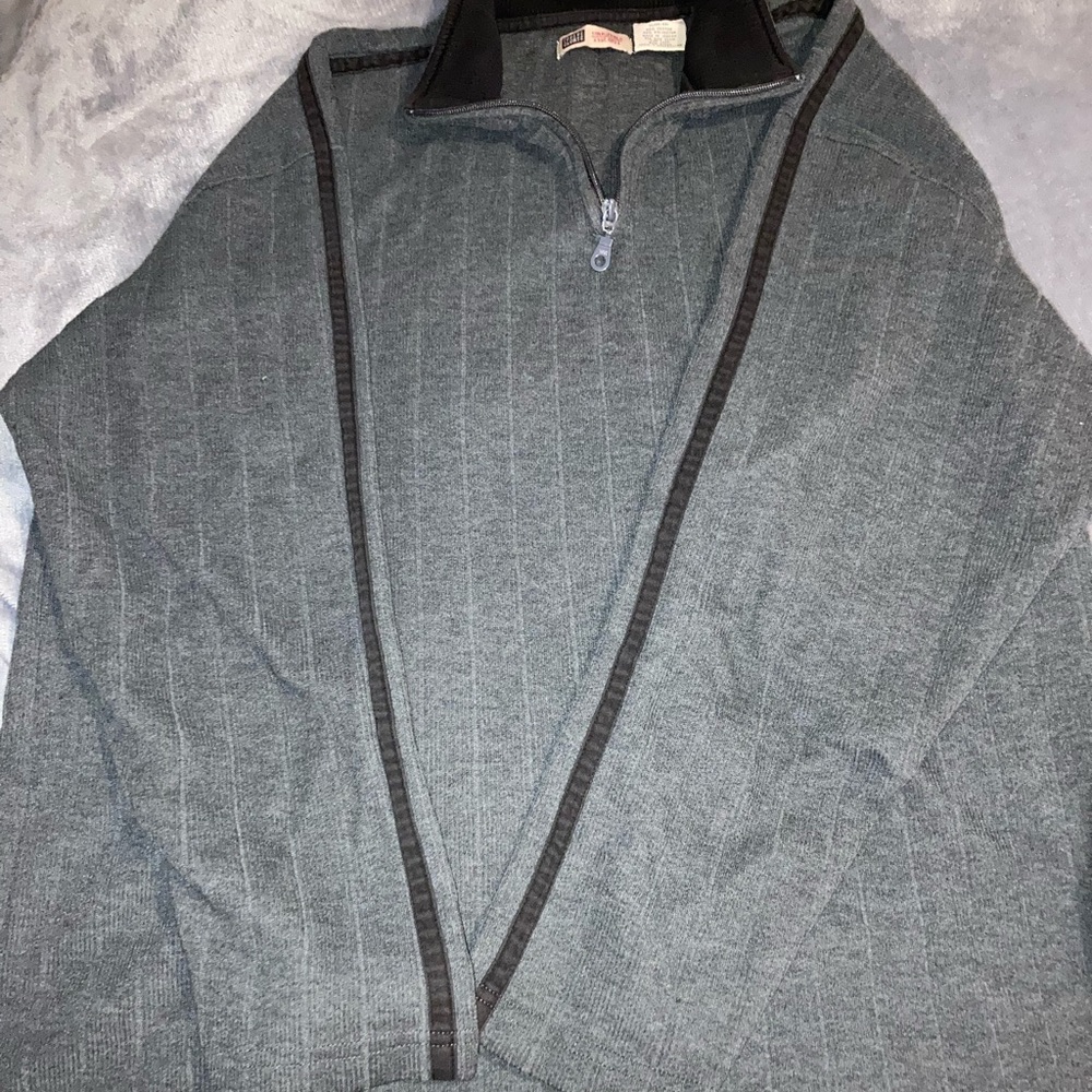 Gray sweater